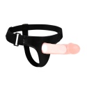 Strap-on Hollow Jerry, zakładany przez mężczyznę, bez wibracji, pusty w środku, proteza penisa, materiał TPR