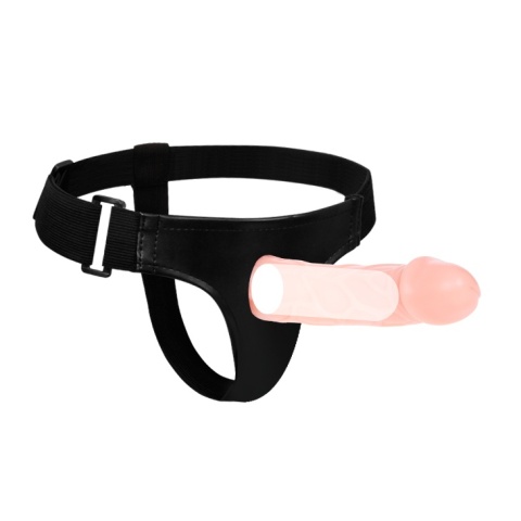 Strap-on Hollow Jerry, zakładany przez mężczyznę, bez wibracji, pusty w środku, proteza penisa, materiał TPR