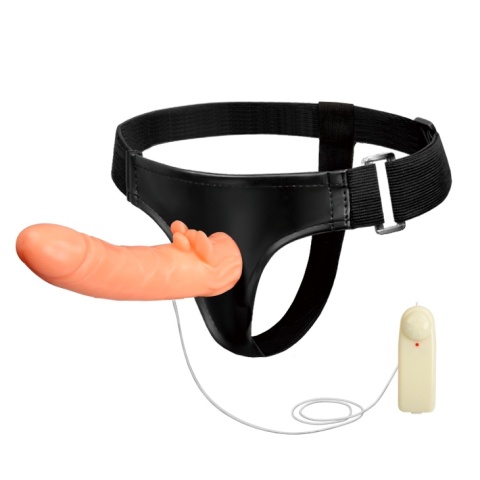 Strap-on dla kobiety, Ultra Passionate. TPR, wibracje, rotacje
