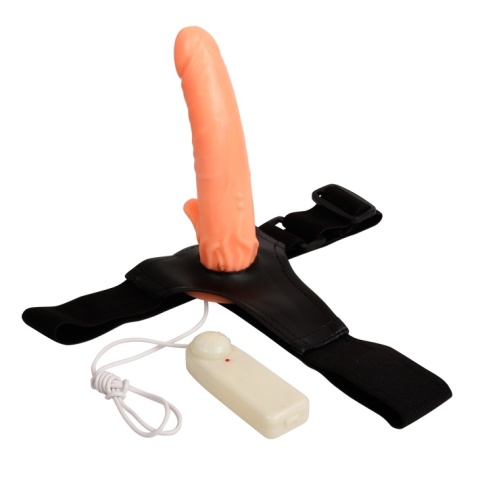 Strap-on dla kobiety, Ultra Passionate. TPR, wibracje, rotacje