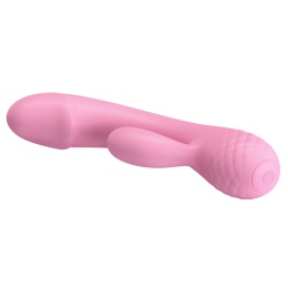 Wibrator Ron, premium, super miękki, płynny silikon, USB