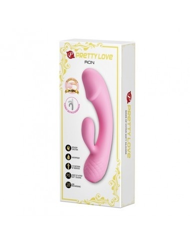 Wibrator Ron, premium, super miękki, płynny silikon, USB