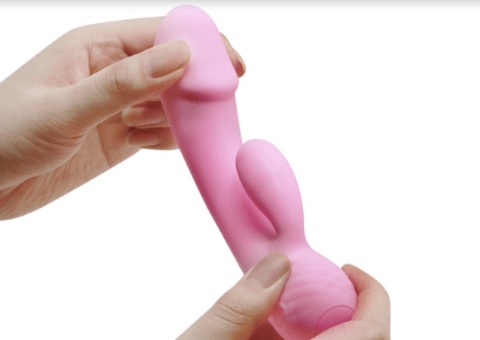 Wibrator Ron, premium, super miękki, płynny silikon, USB