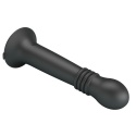 Wibrator na przyssawce, Stellan, teleskopowe, nierealistyczne dildo na przyssawce, pchnięcia i rotacje, silikon USB