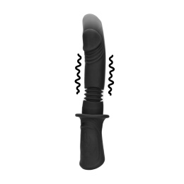 Wibrator o ruch posuwistym, pulsator z wibracjami, silikon płynny, USB, Ouch!