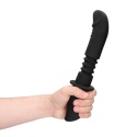 Wibrator o ruch posuwistym, pulsator z wibracjami, silikon płynny, USB, Ouch!