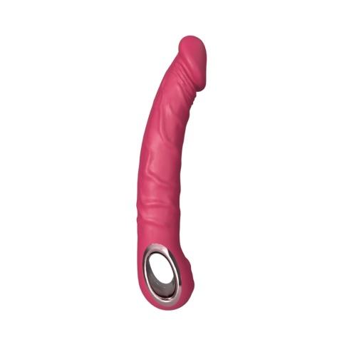 Wibrator realistyczny JUMP-O, silikon, wodoodporność, USB