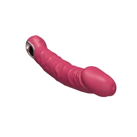 Wibrator realistyczny JUMP-O, silikon, wodoodporność, USB