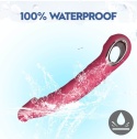 Wibrator realistyczny JUMP-O, silikon, wodoodporność, USB