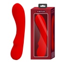 Wibrator z miękkiego silikonu płynnego, duży, Pretty Love Prescot, USB
