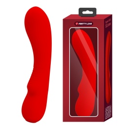 Wibrator z miękkiego silikonu płynnego, duży, Pretty Love Prescot, USB