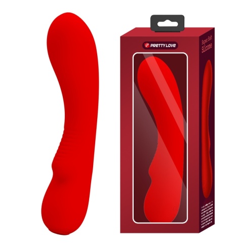 Wibrator z miękkiego silikonu płynnego, duży, Pretty Love Prescot, USB