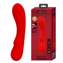 Wibrator z miękkiego silikonu płynnego, duży, Pretty Love Prescot, USB