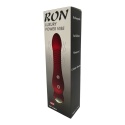Wibrator Ron Red, silikon, USB