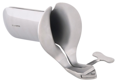 Wziernik waginalny, speculum, stal nierdzewna, Fetish
