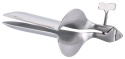 Wziernik waginalny, speculum, stal nierdzewna, Fetish