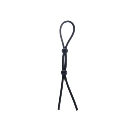 Pierścień na penisa i jądra, lasso podwójne cienkie, grubość 3 mm