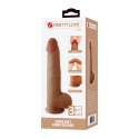 Dildo Lisle, 8.1 na przyssawce, płynny silikon, Pretty Love