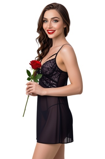 Koszulka Zoe, bez fiszbin + stringi, LivCo Corsetti