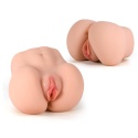 Masturbator Virgin Style 2 z wibracjami, z jednorazowym zbiornikiem ze sztuczną krwią