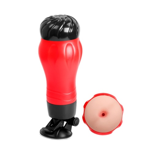 Masturbator duża tuba na przyssawce, Crazy Bull Flora, anus