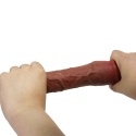 Nakładka (przedłużka) na penisa Stevenson, TPR, wydłuża o 7.6 cm, bez zaczepu na jądra