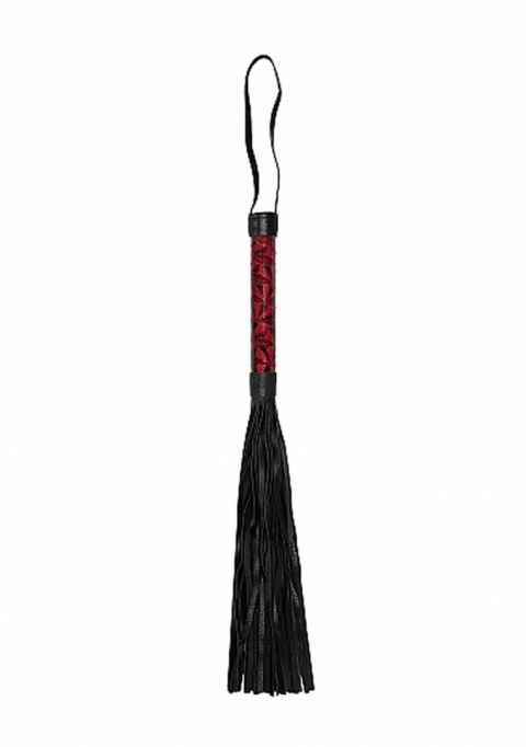 Pejcz typu dyscyplina, średniej wielkości, Luxury Whip Burgundy, Shots
