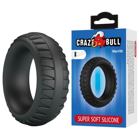 Pierścień erekcyjny Merrit Crazy Bull silikon
