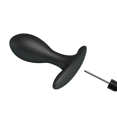 Korek analny pompowany bez wibracji, z mimośrodową kulką, stymulator prostaty