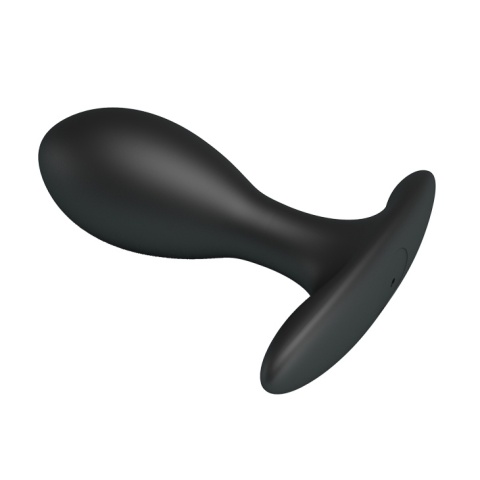 Korek analny pompowany bez wibracji, z mimośrodową kulką, stymulator prostaty