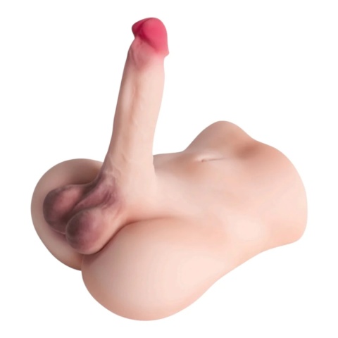 Replika ciała męskiego 2.8 kg, penis, jądra, odbyt, bez wibracji, super realistyczny