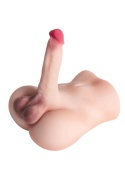 Replika ciała męskiego 2.8 kg, penis, jądra, odbyt, bez wibracji, super realistyczny