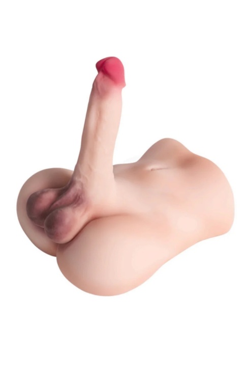Replika ciała męskiego 2.8 kg, penis, jądra, odbyt, bez wibracji, super realistyczny