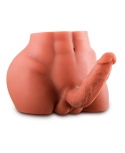 Replika ciała męskiego, penis + jądra + odbyt, 4,3 kg, bez wibracji