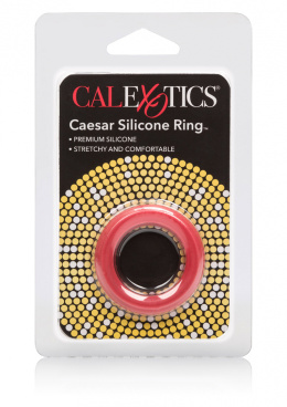 Silikonowy pierścień erekcyjny Calexotics Czerwony