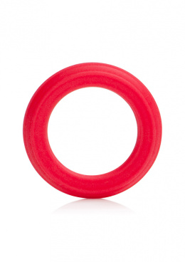 Silikonowy pierścień erekcyjny Calexotics Czerwony