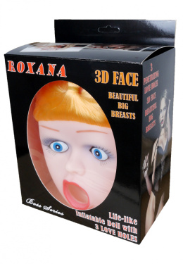 Dmuchana pompowana realistyczna lalka twarz 3D Roxana Boss of Toys