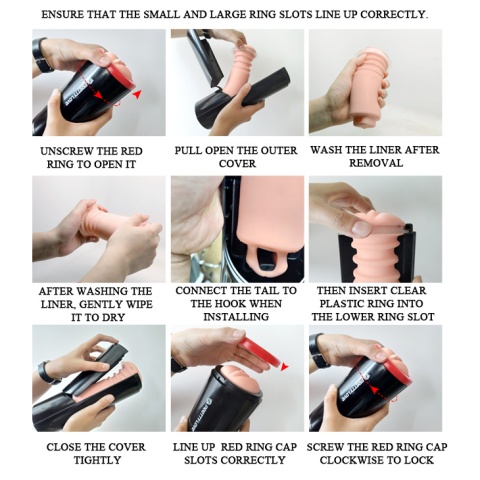 Masturbator Ozzy, ruch posuwisty, na baterie, Pretty Love