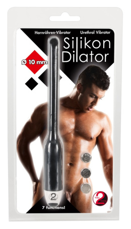 Dilator z wibracjami, silikon, Urethal Vibrator