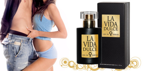 Perfumy damskie z feromonami, La Vida Dulce. Aurora, 50ml, atomiser
