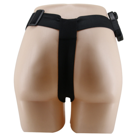 Strap-on z jednym dildem, wersja zakładana przez kobiety, Baile4 Ultra Passionate Harness Realdeal Penis 6,2, z wibracjami