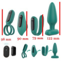 Zestaw (komplet) 4 zabawek erotycznych+pilot bezprzewodowy, wibracje, USB, silikon, S-Hande