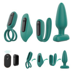 Zestaw The Love Kit (komplet 5-cio częściowy) 4 zabawek erotycznych, wibracje, USB, silikon, S-Hande