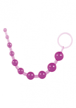 Kulki analne (sznurek koralików) Jelly Anal Beads, PVC, 30 cm