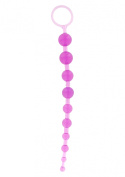 Kulki analne (sznurek koralików) Jelly Anal Beads, PVC, 30 cm