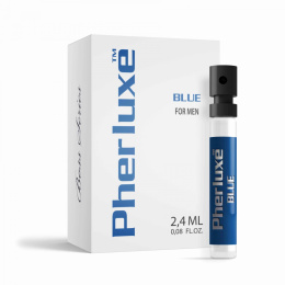 Perfumy męskie z feromonami, Pherluxe Blue, atomizer, buteleczka atomizer 2,4 ml