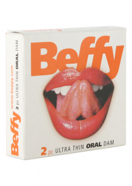 Prezerwatywy do seksu oralnego, Beffy, pudełko 2 szt.
