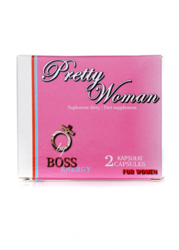 Suplement diety, poprawa libido u kobiet, Pretty Woman, pudełko 2 kapsułki.