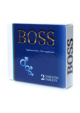 Suplement diety, tabletki Boss Energy: niebieski, wspomaga potencję i erekcję, pudełko 2 tabl.