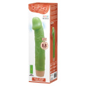 Dildo z wibracjami (realistyczny wibrator) Barbara 8,8 zielony, baterie, TPE